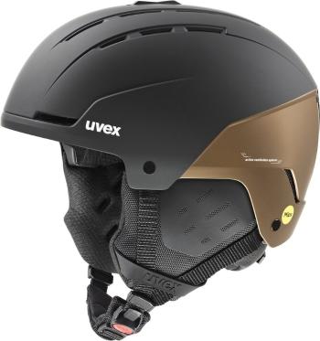 UVEX Stance MIPS Black/Brown Mat 58-62 cm Lyžařská helma