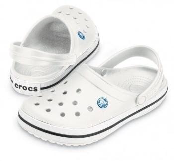 Crocs Crocband Clog Sandály White 37-38