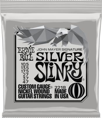 Ernie Ball John Mayer Silver Slinky Nickel Wound Electric Guitar Strings Struny pro elektrickou kytaru