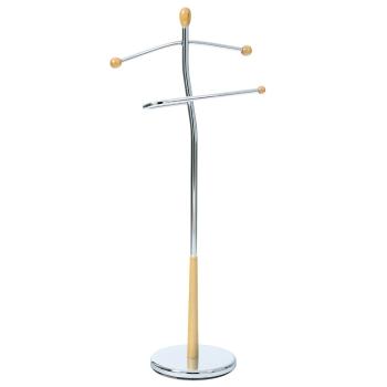 Němý sluha 82646 NAT chrom/dub, 118 cm