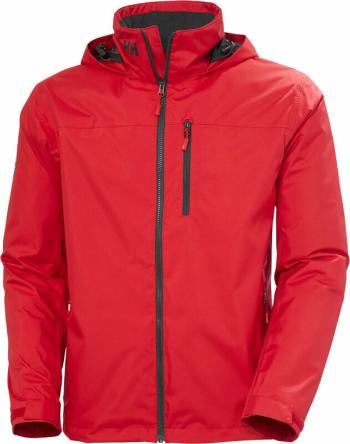 Helly Hansen Bunda Men's Crew Hooded Midlayer Sailing Jacket 2.0 Red S