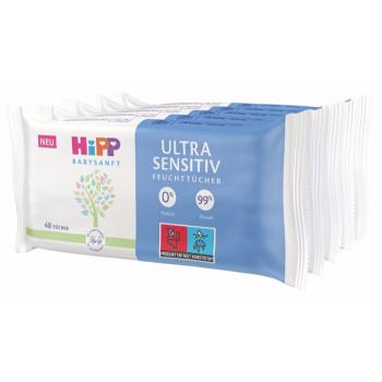 Hipp Babysanft Ultra Sensitive vlhčené ubrousky pro děti 5x48 ks