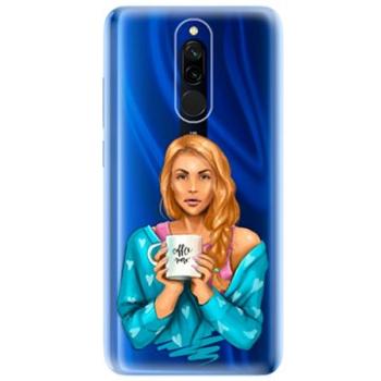 iSaprio Coffe Now - Redhead pro Xiaomi Redmi 8 (cofnored-TPU2-Rmi8)