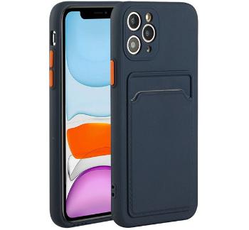 Xiaomi Redmi Note 9 5G, szilikon tok, sötétkék