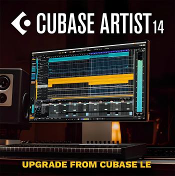 Steinberg Cubase Artist 14 Upgrade LE (Digitální produkt)