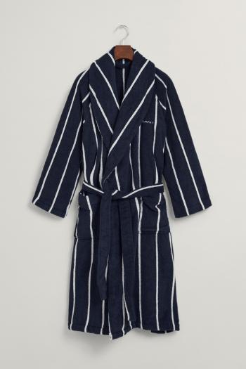 ŽUPAN GANT STRIPE ROBE EVENING BLUE