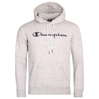 Champion FALL POLY FLEECE HOODED SWEATSHIRT Pánská mikina, šedá, velikost