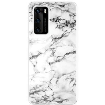 iSaprio White Marble 01 pro Huawei P40 (marb01-TPU3_P40)