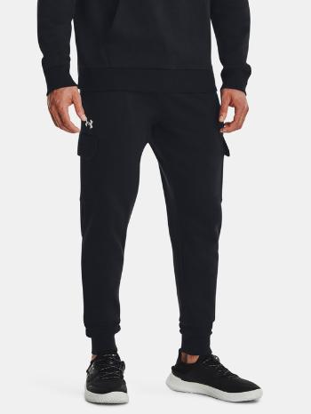 Under Armour UA Rival Fleece Cargo Tepláky Černá