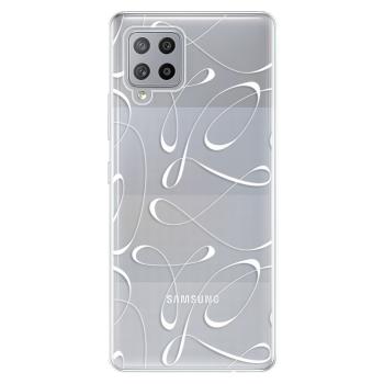 Odolné silikonové pouzdro iSaprio - Fancy - white - Samsung Galaxy A42