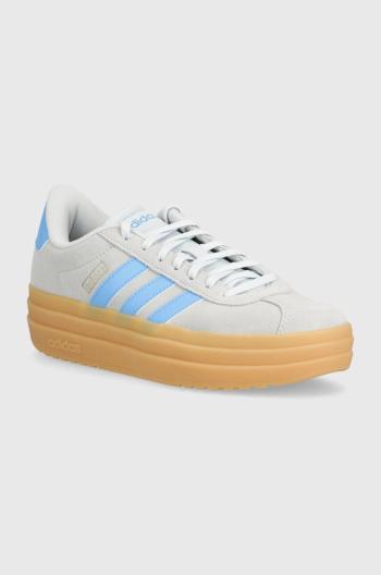 Semišové sneakers boty adidas VL COURT BOLD IH2310