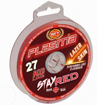 Wft šňůra kg plasma stay red 150 m - 0,18 mm 22 kg