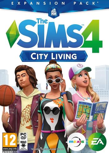 Videójáték kiegészítő The Sims 4: Élet a városban - PC DIGITAL