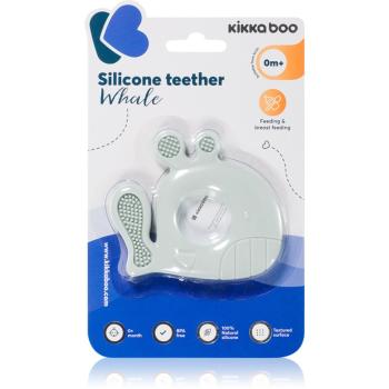 Kikkaboo Silicone Teether Whale kousátko Blue 1 ks