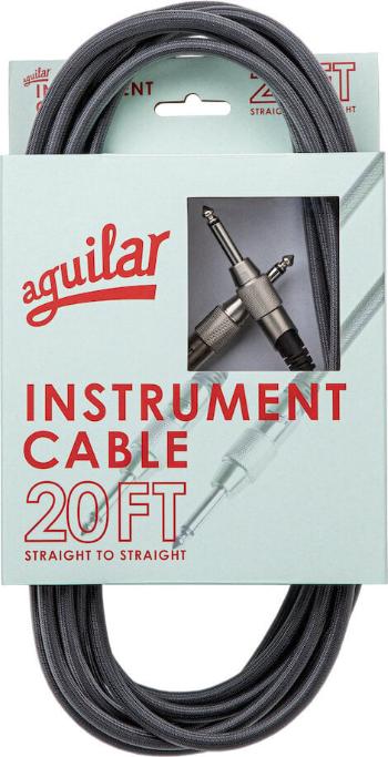 Aguilar INST-20SS 20ft / 6‚10 m Rovný - Rovný Nástrojový kabel