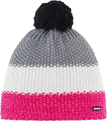 Eisbär Star Pompon Beanie Pink/White/Grey UNI Čepice