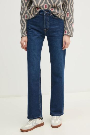 Rifle Pepe Jeans STRAIGHT JEANS HW ROBYN dámske, vysoký pás, PL204901EF1