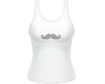 Dámské tílko Tank Top knír movember