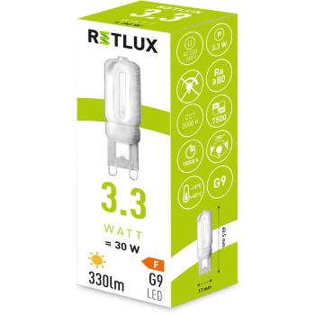 RLL 460 G9 3,3W LED WW RETLUX