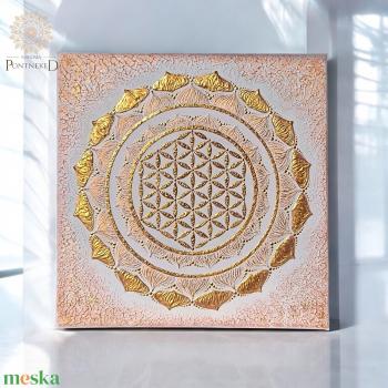 Az Élet Virága - vászonkép (40 X 40 cm)