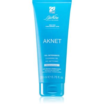 BioNike Aknet exfoliační čisticí gel pro mastnou a problematickou pleť 200 ml