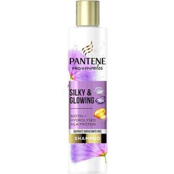 PANTENE Pro-V Miracles Silky & Glowing Šampon bez sulfátů 225 ml (8006540050163)