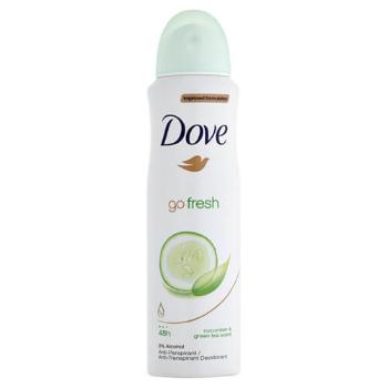 Dove Antiperspirant ve spreji Go Fresh s vůní okurky a zeleného čaje (Cucumber & Green Tea Scent) 150 ml