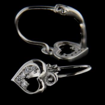 Stříbrné náušnice 48504