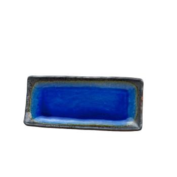 Talíř na sushi a sashimi Cobalt Blue 29 x 12 cm MIJ