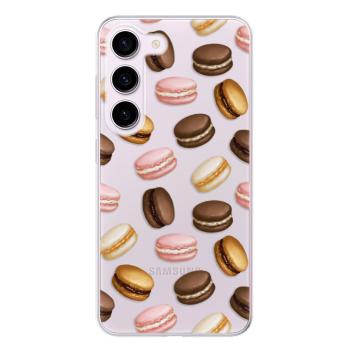 Odolné silikonové pouzdro iSaprio - Macaron Pattern - Samsung Galaxy S23 5G