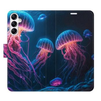 Flipové pouzdro iSaprio - Jellyfish - Samsung Galaxy A14 / A14 5G