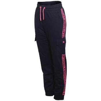 Lewro MERIL Lány melegítőnadrág, sötétkék, méret 164-170