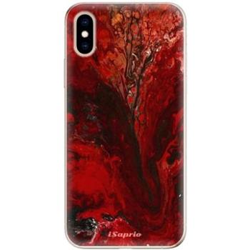 iSaprio RedMarble 17 pro iPhone XS (rm17-TPU2_iXS)