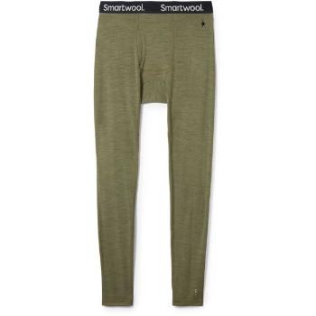 Smartwool M CLASSIC THERMAL MERINO BL BB Pánské spodky, khaki, velikost