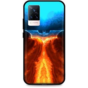 TopQ Kryt Vivo V21 5G silikon Fiery Batman 72893 (Sun-72893)