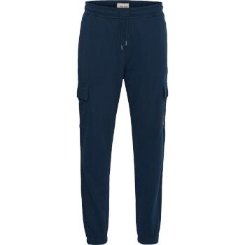 BLEND SWEATPANT CARGO Pánské tepláky, tmavě modrá, velikost