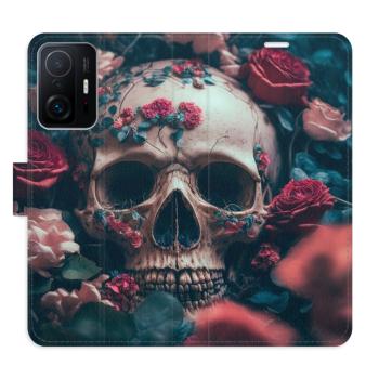 Flipové pouzdro iSaprio - Skull in Roses 02 - Xiaomi 11T / 11T Pro