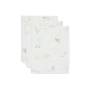 jollein Lovely Birds Hydrofilní flanel 3-pack 15 x 20 cm