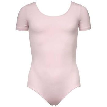 PAPILLON LEOTARD SHORT SLEEVES Dětský baletní trikot, růžová, velikost