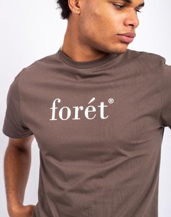 Tričko Forét Amber T-Shirt Cold Brown/Cloud