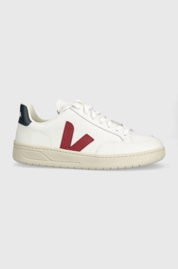 Kožené sneakers boty Veja V-12 bílá barva, XD0201955