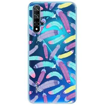 iSaprio Feather Pattern 01 pro Huawei Nova 5T (featpatt01-TPU3-Nov5T)