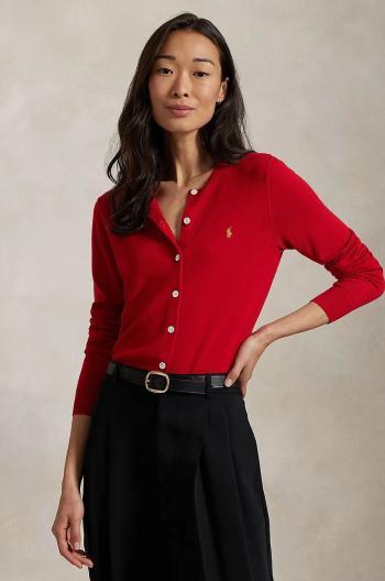 Vlněný svetr Polo Ralph Lauren červená barva, 211961279