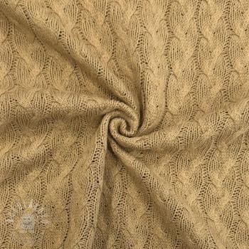 Svetrovina Jacquard CABLE light brown