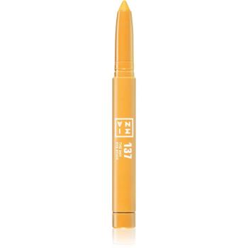 3INA The 24H Eye Stick dlouhotrvající oční stíny v tužce odstín 137 - Yellow 1,4 g