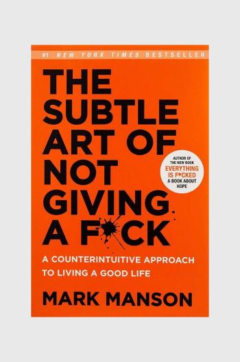 Knížka QeeBoo The subtle art of not giving a F*ck, Mark Manson, English