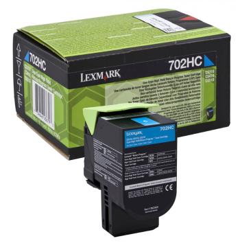 Lexmark 70C2HC0 azurový (cyan) originální toner