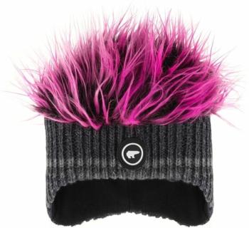 Eisbär Keke Cocker Beanie Grey/Pink UNI Lyžařská čepice