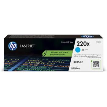 HP 220X W2201X azurový (cyan) originální toner