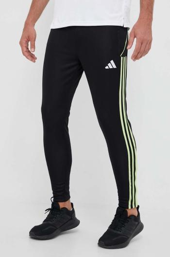 Tréninkové kalhoty adidas Performance Tiro 23 černá barva, s aplikací